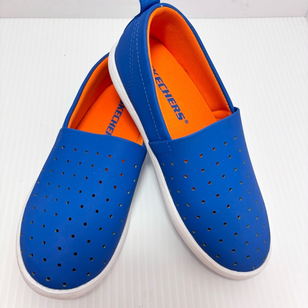 Skechers Slip on lightweight Blue kid Shoesโ Size US 13